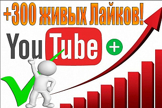 +300 Лайков на видео Youtube