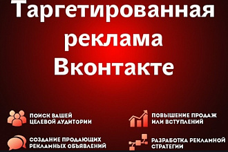Настрою рекламу в ВК по ЦА