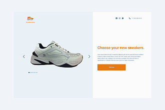 Уникальный дизайн landing page в Figma