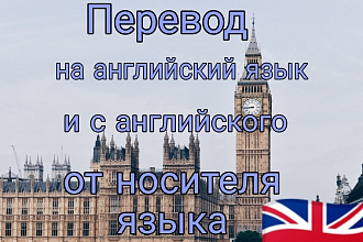 Перевод текста с Английского языка на Русский от Носителя