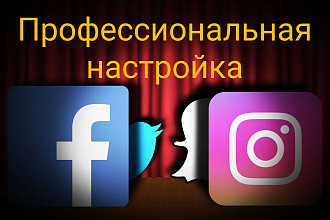 Профессионально настрою таргетированную рекламу Facebook и Instagram
