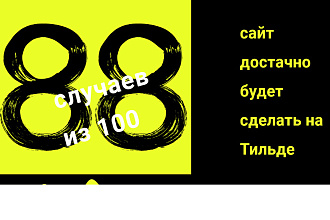 Сделаю вам адаптивный сайт, лендинг с уникальным дизайном