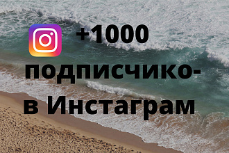 1000 русскоязычных Инстаграм подписчиков