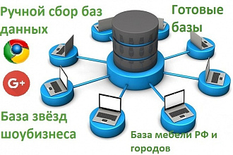 Сбор контактов компаний из открытых источников. Вручную