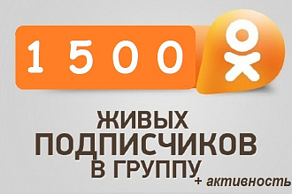 1500 участников в группу, 100 процентов живая аудитория, ни 1 бота