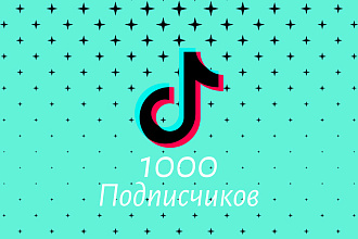 1000 подписчиков TikTok