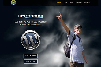 Спроектирую лендинг на WordPress