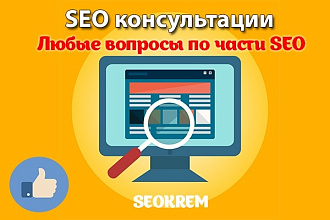 SEO консультация по любым вопросам