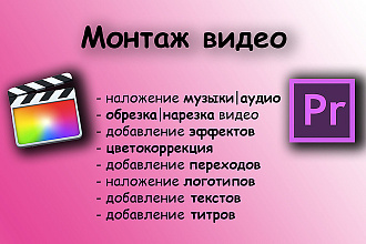 Монтаж вашего видео