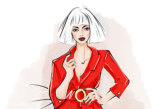 Создам fashion иллюстрацию
