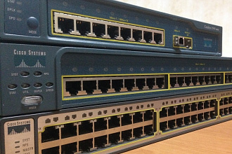Настрою Cisco коммутаторы