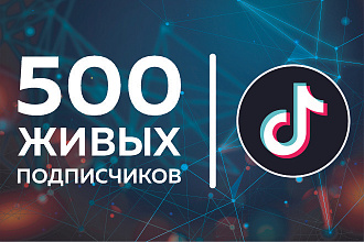 TikTok. 500 живых подписчиков со всего Мира
