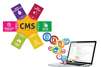 Создание сайта под ключ. CMS WordPress, Joomla, OpenCart
