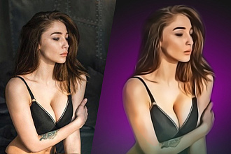 Сделаю ваш портрет в стиле Painting Art