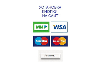 Установлю кнопку оплаты на сайте. PayPal MasterCard