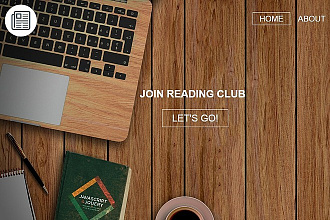 Напишу одностраничник с html+css