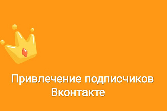 Привлечение подписчиков и друзей Вконтакте