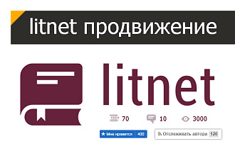 Litnet. Продвижение книг