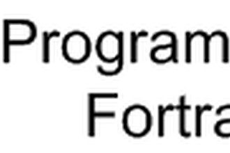 Разработаю программу на Fortran