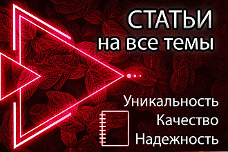 Написание статей. Для вашего канала
