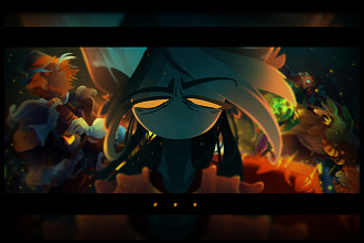 Стильная 2d Иллюстрация