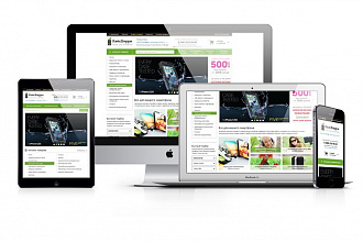Сверстаю сайт или landing page из PSD макета или из Figma