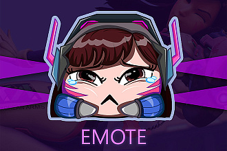 Нарисую смайл Twitch