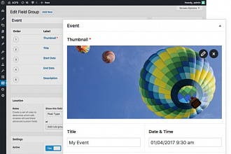 Плагин Advanced custom fields 5 pro, с самыми свежими обновлениями
