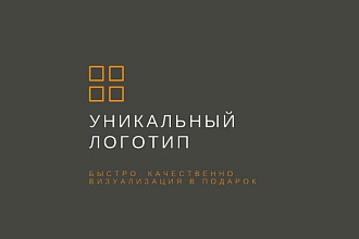 Разработаю уникальный логотип