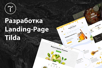 Создам Landing Page на Tilda