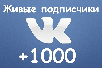 Реально живые подписчики в группы VK