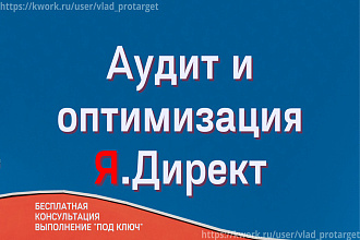 Аудит и оптимизация Вашей рекламной кампании Яндекс. Директ