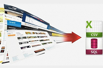 Парсинг данных с сайтов, импорт товаров