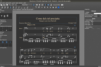 Набор нотного текста в программе MuseScore с рукописноо текста