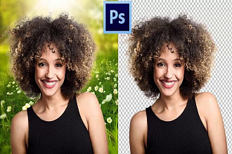 Удалю задний фон фотографии