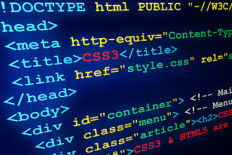 Исправлю ошибки в HTML и CSS коде, удаление битых ссылок