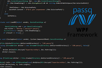 Создам приложение WPF