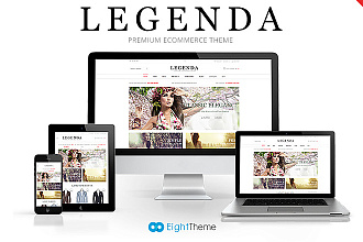 Шаблон Legenda WordPress на русском с предоставлением обновлений