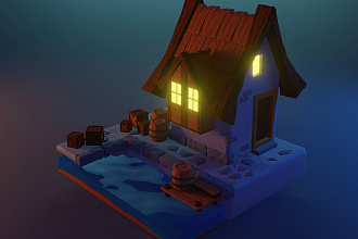 Создание 3D моделей и визуализация