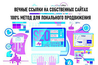 10 вечных ссылок на собственных сайтах, 10 страниц в каталогах РФ