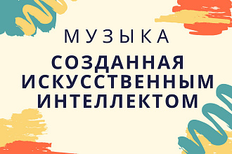 Создание инструментальной музыки при помощи искусственного интеллекта
