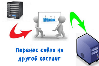 Перенесу сайт на другой хостинг без потери данных