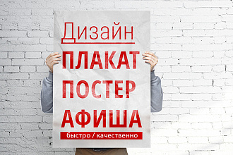 Дизайн плакаты, афиши, постер
