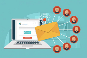 Вручную разошлю письма на e-mail адреса по вашей базе
