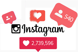 1000 качественных подписчиков - продвижение Instagram + бонус