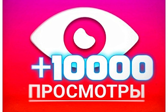 Добавлю на ваше видео 10000 просмотров в инстаграм