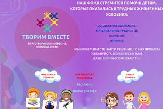 Создание плаката