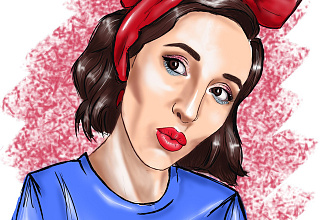 Напишу портрет в стиле digital art