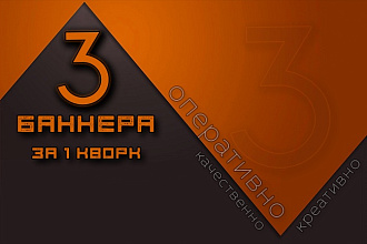 Создам Баннер для соц. сети или шапку для Вашего сайта