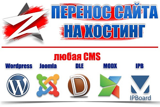Перенос Сайта на Хостинг с любовью и заботой